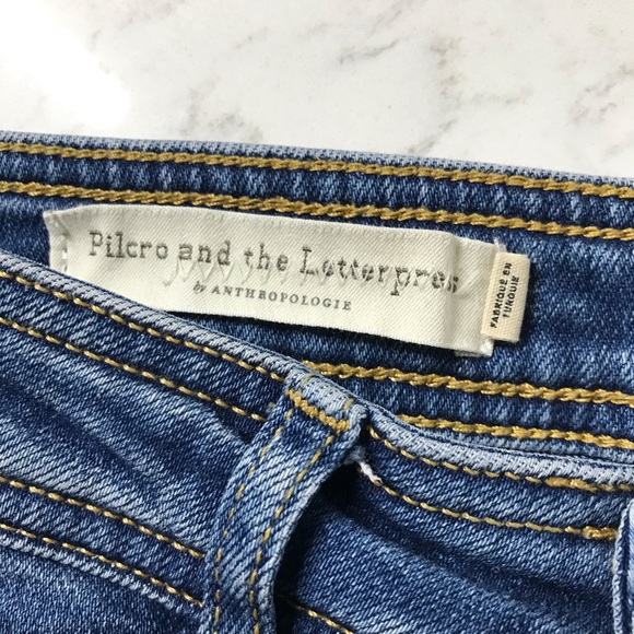 Pilcro and the letterpress Anthropologie High-Rise Skinny Jeans in 26 - Picture 13 of 16